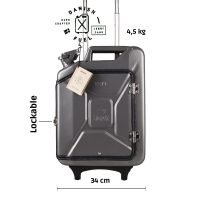 Suitcase - Missile Grey - Danish Fuel