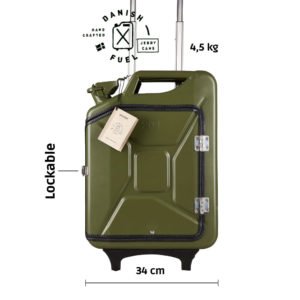 The Suitcase - Army Green - Danish Fuel