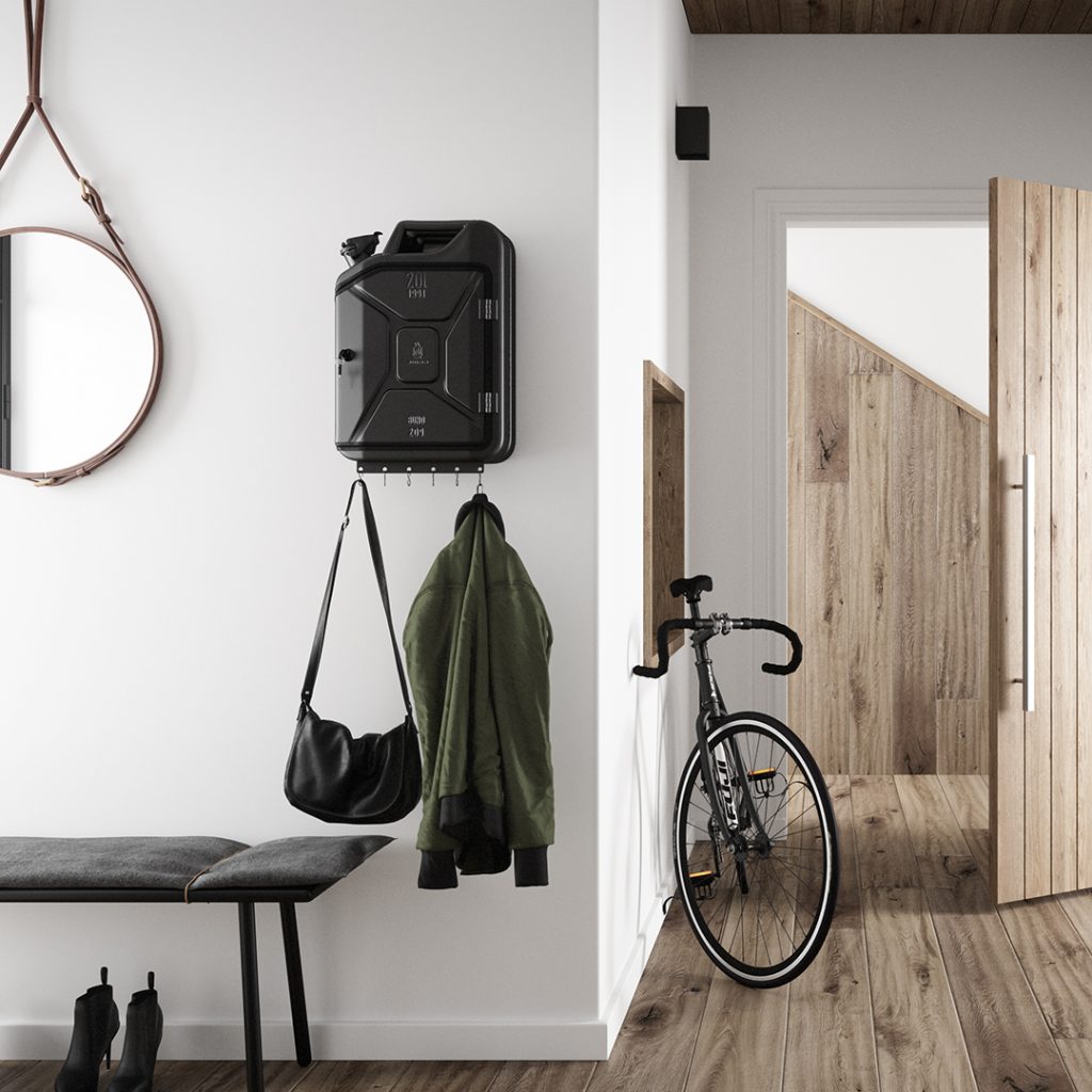 Key cabinet nano black - Danish Fuel